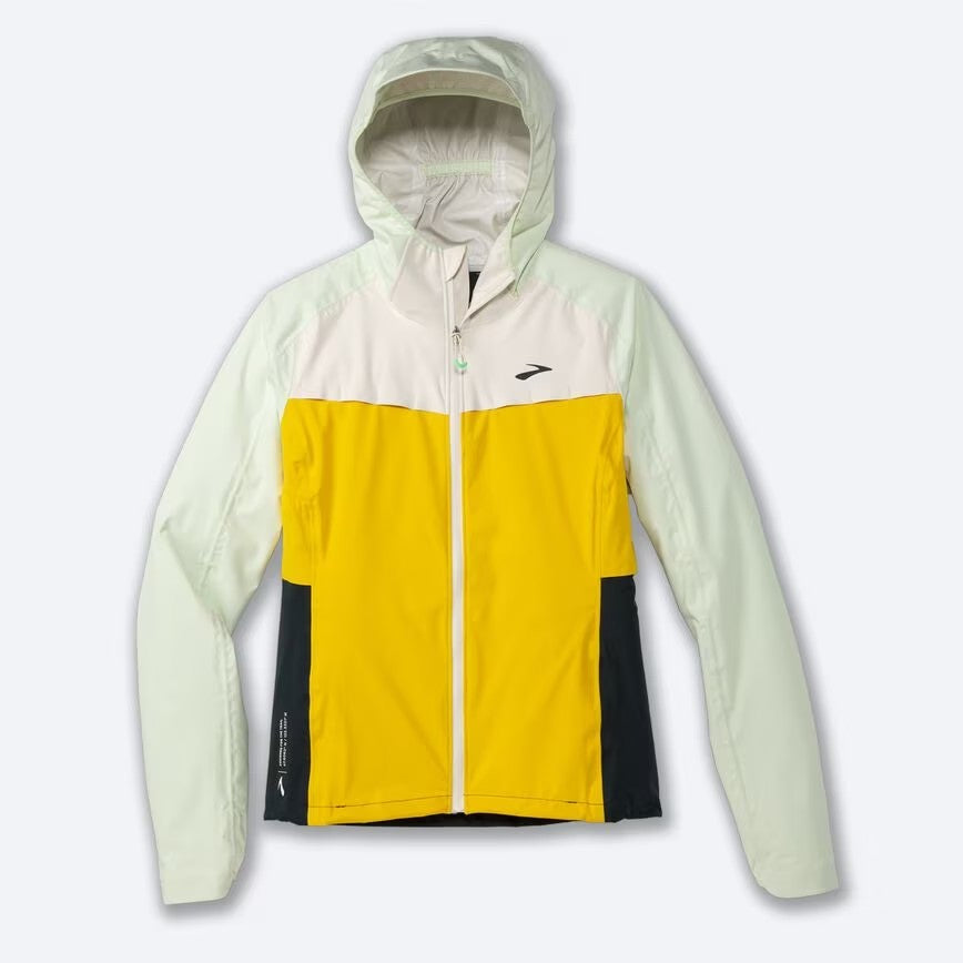 Brooks High Point Waterproof Jacket W Yellow