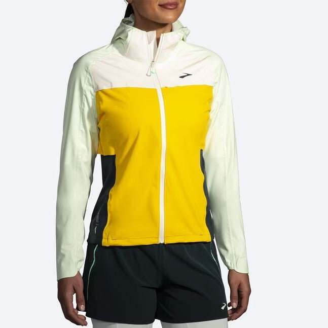 Brooks High Point Waterproof Jacket W Yellow