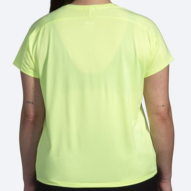 Brooks Spirit Free SS Tee 2.0 W Yellow