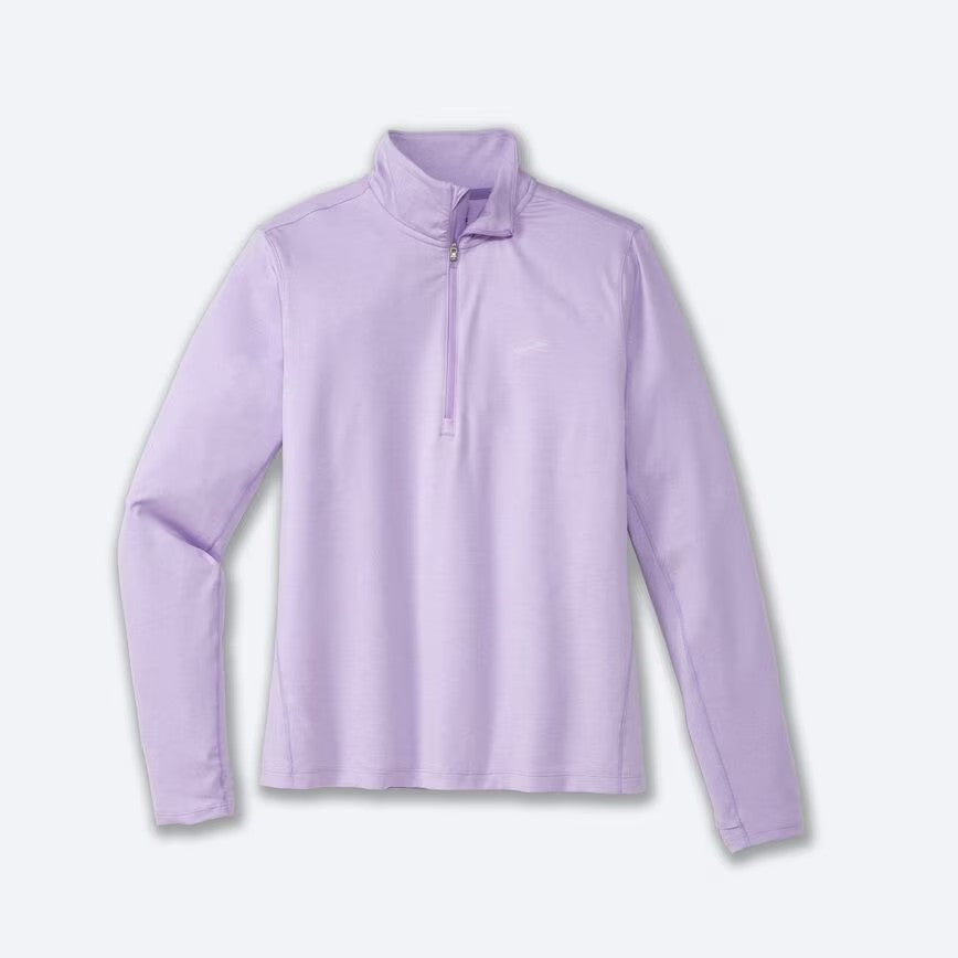 Brooks Dash 1/2 Zip W Purple