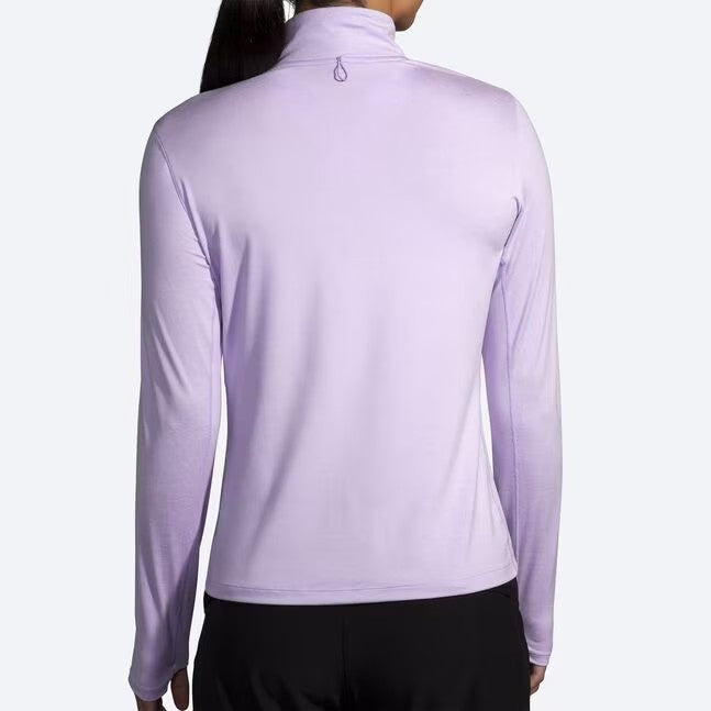 Brooks Dash 1/2 Zip W Purple