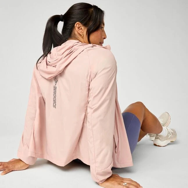 Brooks Canopy Jacket Women's Rose Dust