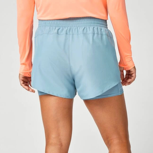 Brooks Dash 2-in-1 Short W Blue Haze