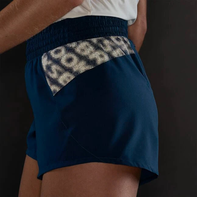Brooks Dash Reflective Short Women's - Reflective Wordmark Indigo
