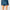Brooks Dash Reflective Short Women's - Reflective Wordmark Indigo