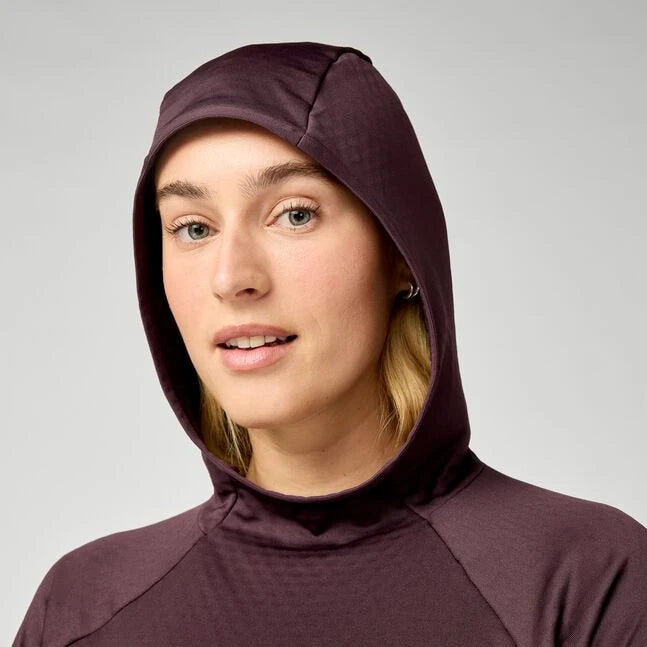 Brooks Momentum Thermal Hoodie Cocoa