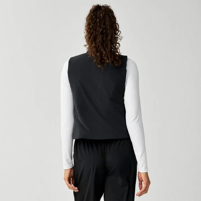 Brooks Movement Insulated Crop Vest Women's Black