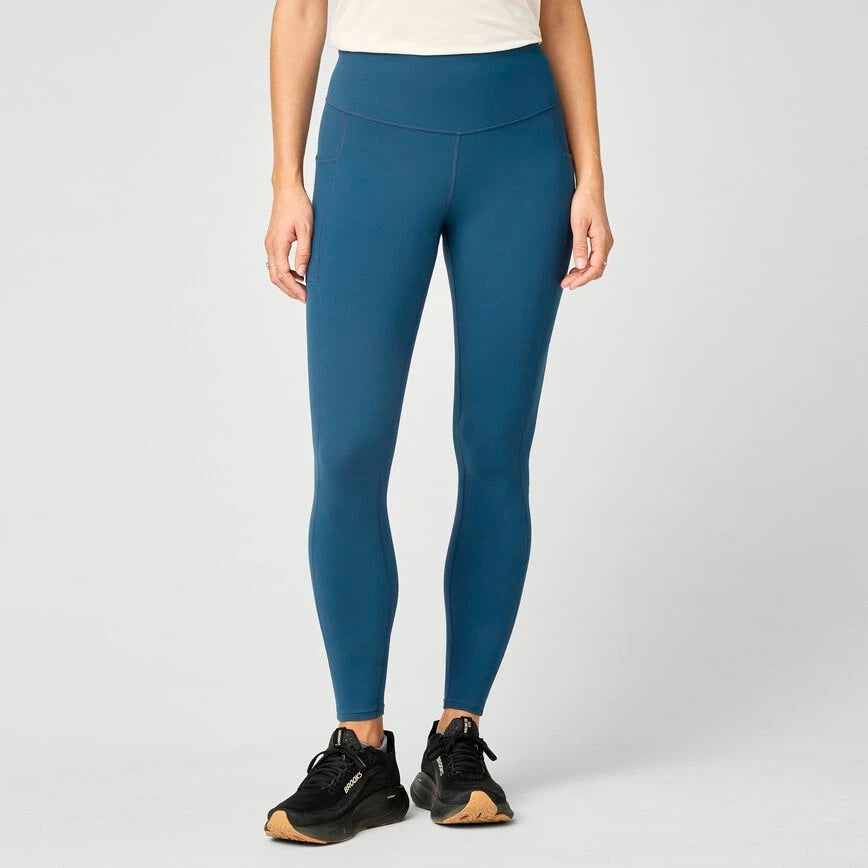 Brooks Thermal Reflective Tight Women's - Indigo/Reflective