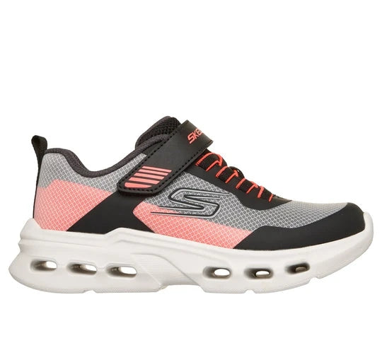 Skechers Skechers Girls Glide-Step Drift Sneaker Zorzox Black Orange
