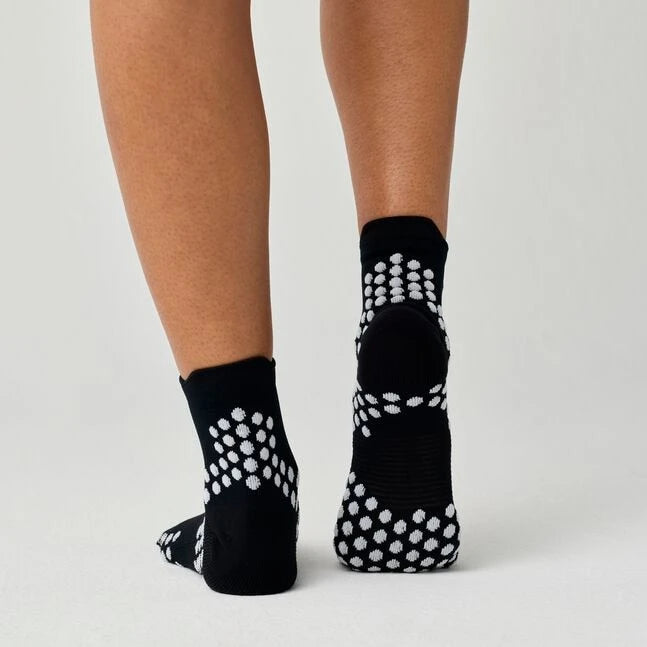 Brooks Glycerin Sensory Quarter Socks Black