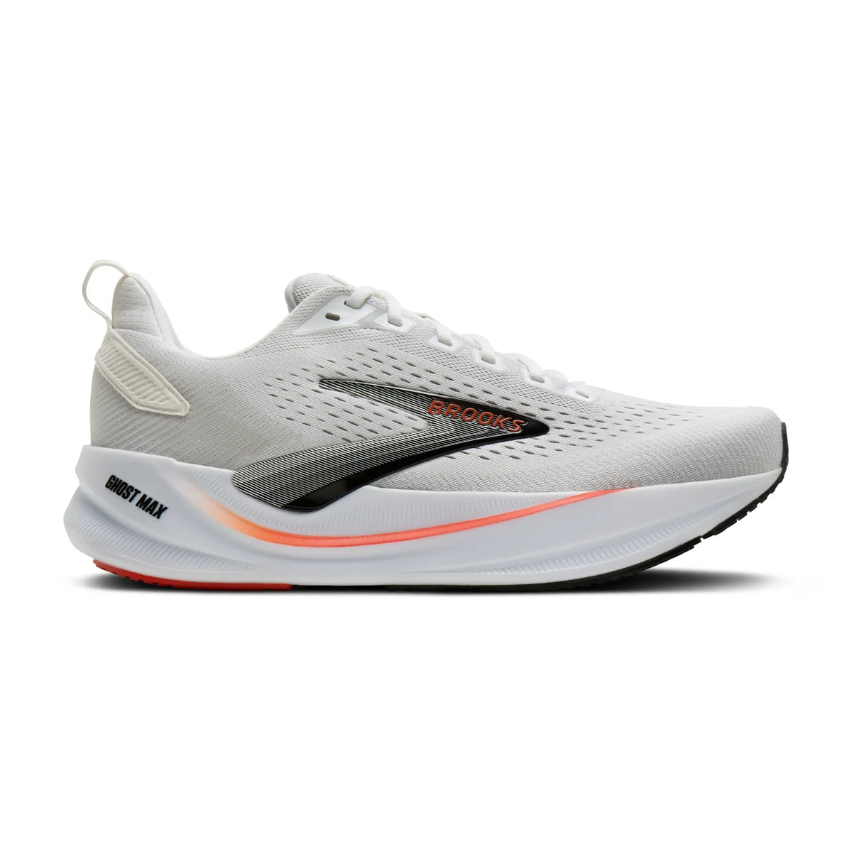 Brooks Ghost Max 4 M White/Red/Black