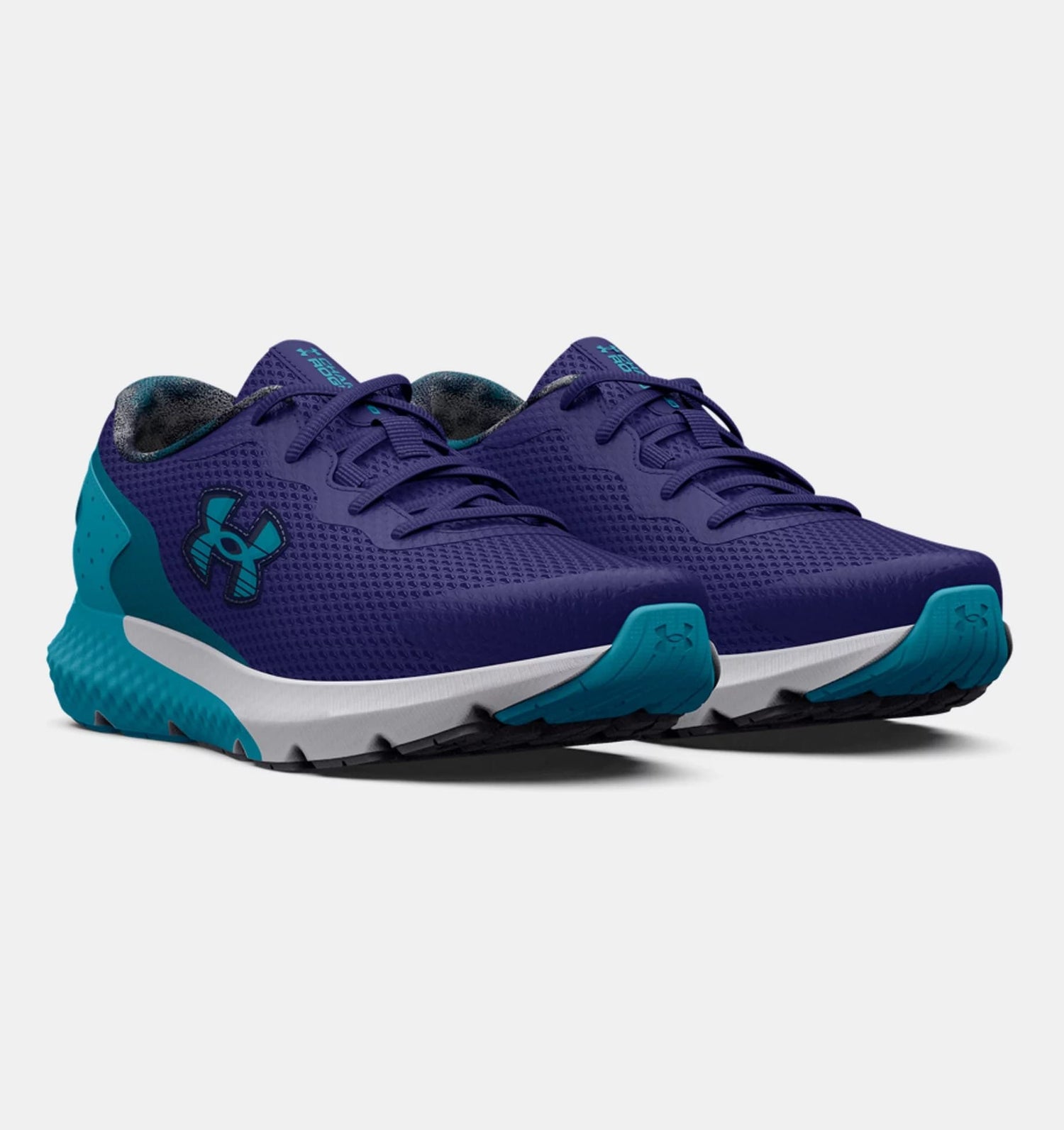 UA Charged Rogue 3 Runners Kids Blue