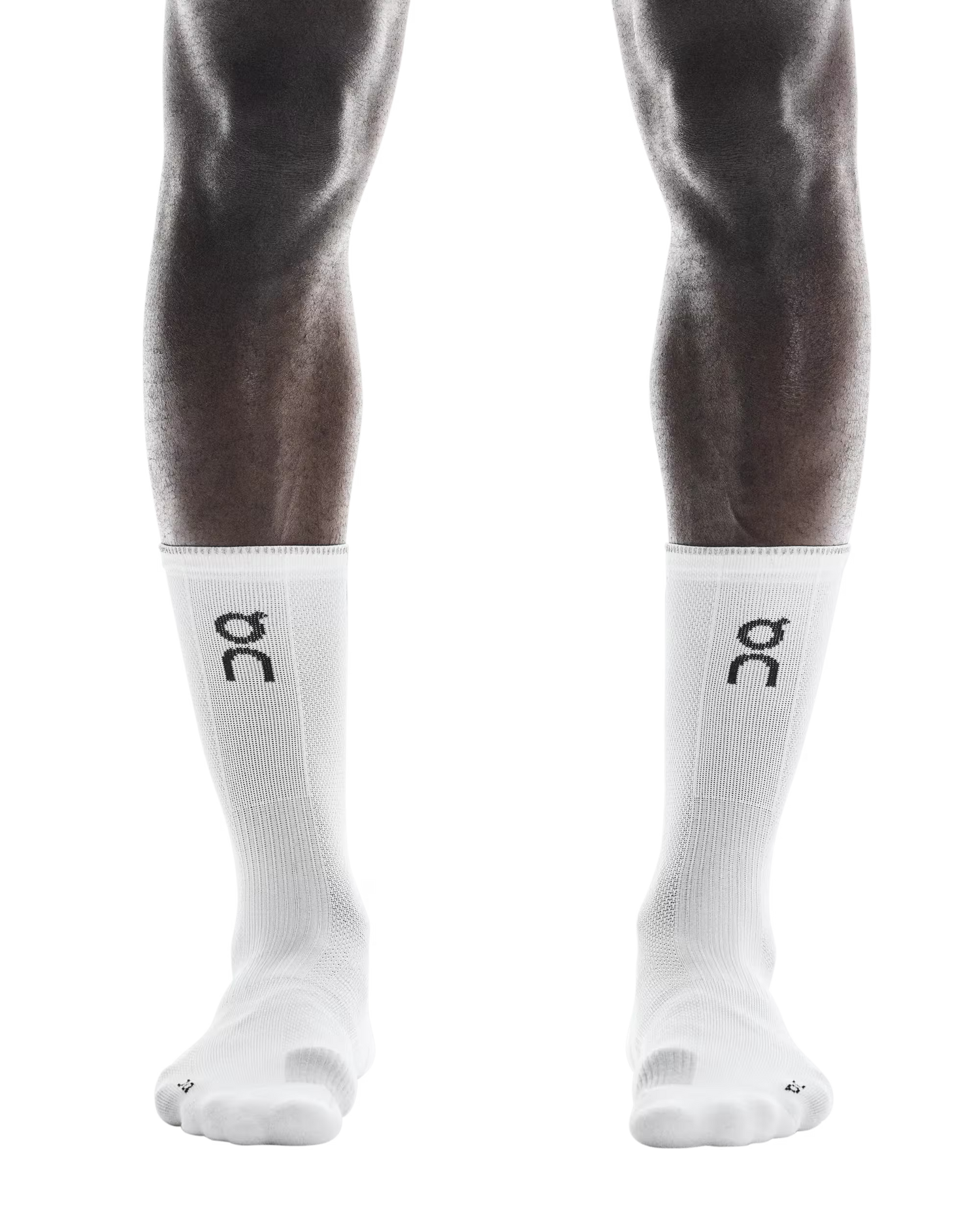 ON Running Performance Run Sock High White