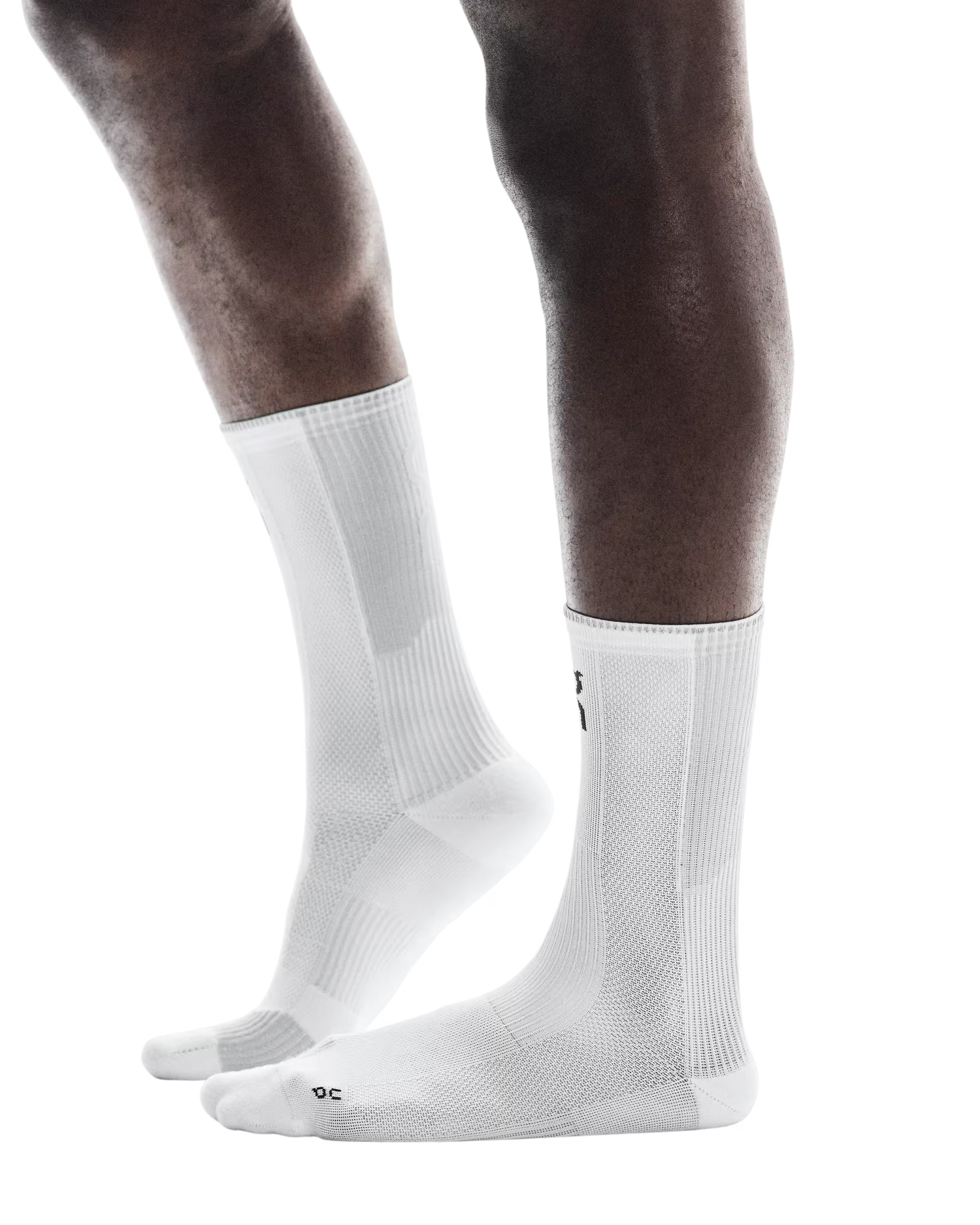 ON Running Performance Run Sock High White