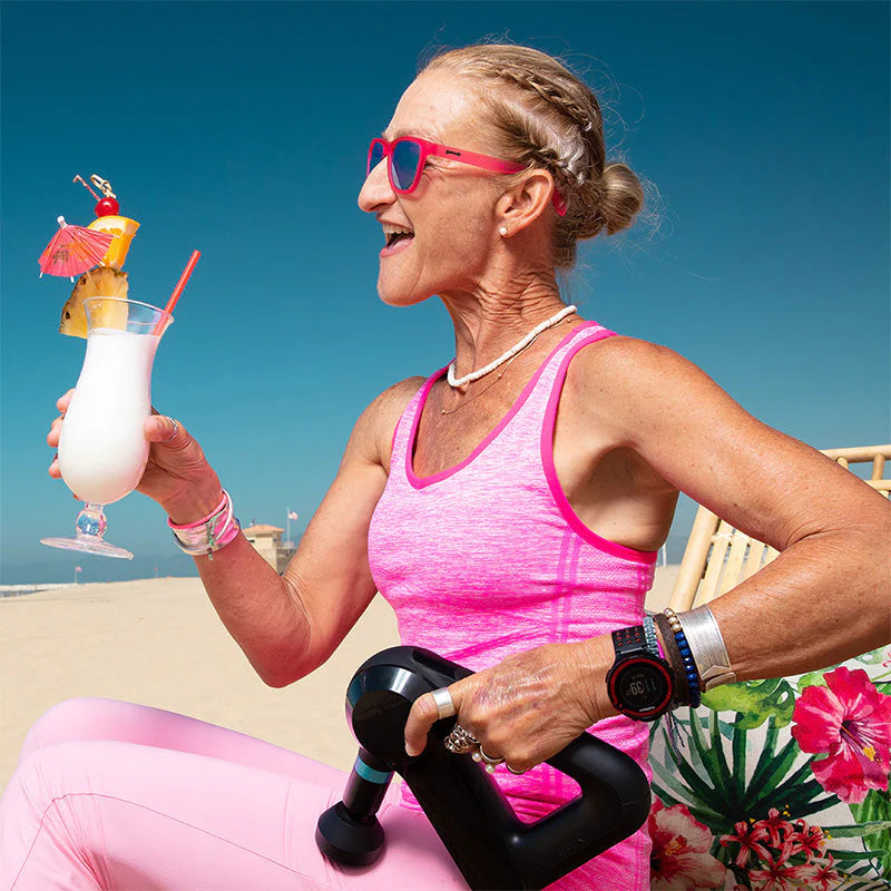 Goodr OG's Sunglasses Flamingos on a Booze Cruise