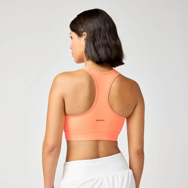 Brooks Dash Padded Bra Cyber Peach