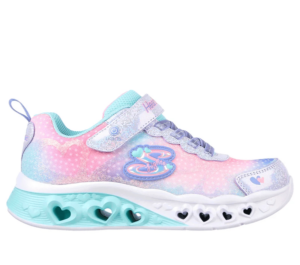 Skechers Flutter Heart Lights K Lavender/Multi