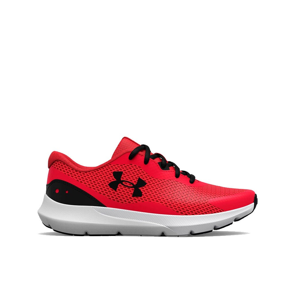 UA Surge 3 Runner Kids Red/White