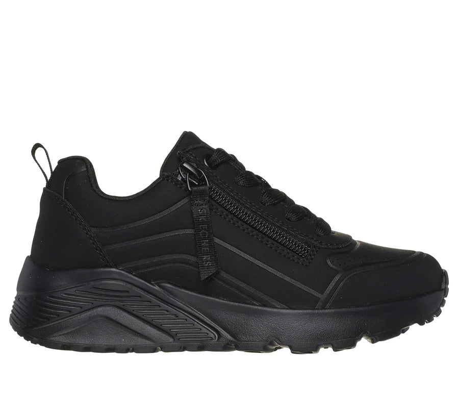 Skechers Glide-Step + Vista Lane Youth Trainers Black