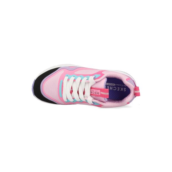 Skechers Uno Colour Steps Kids Pink