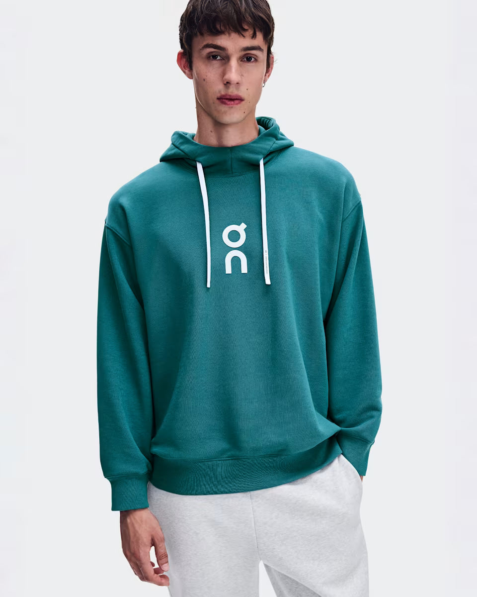 ON Running Club Hoodie M Storm
