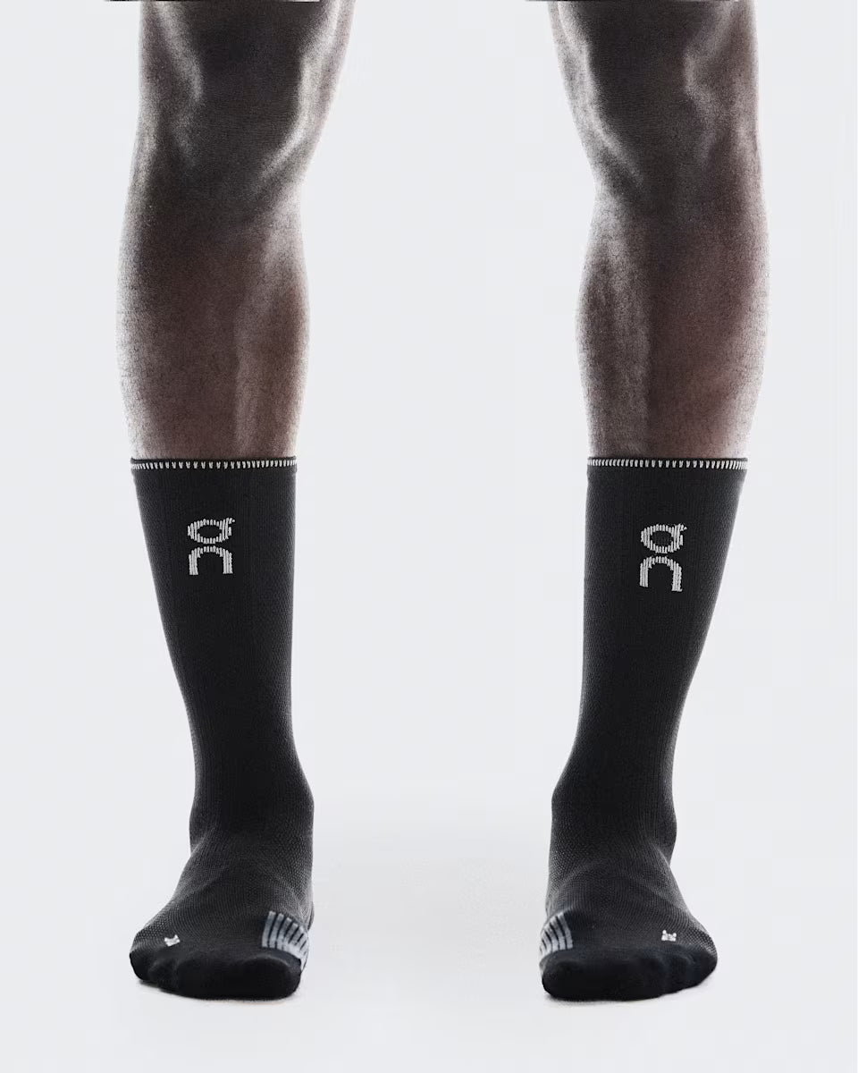 ON Running Performance Run Sock Hight Black