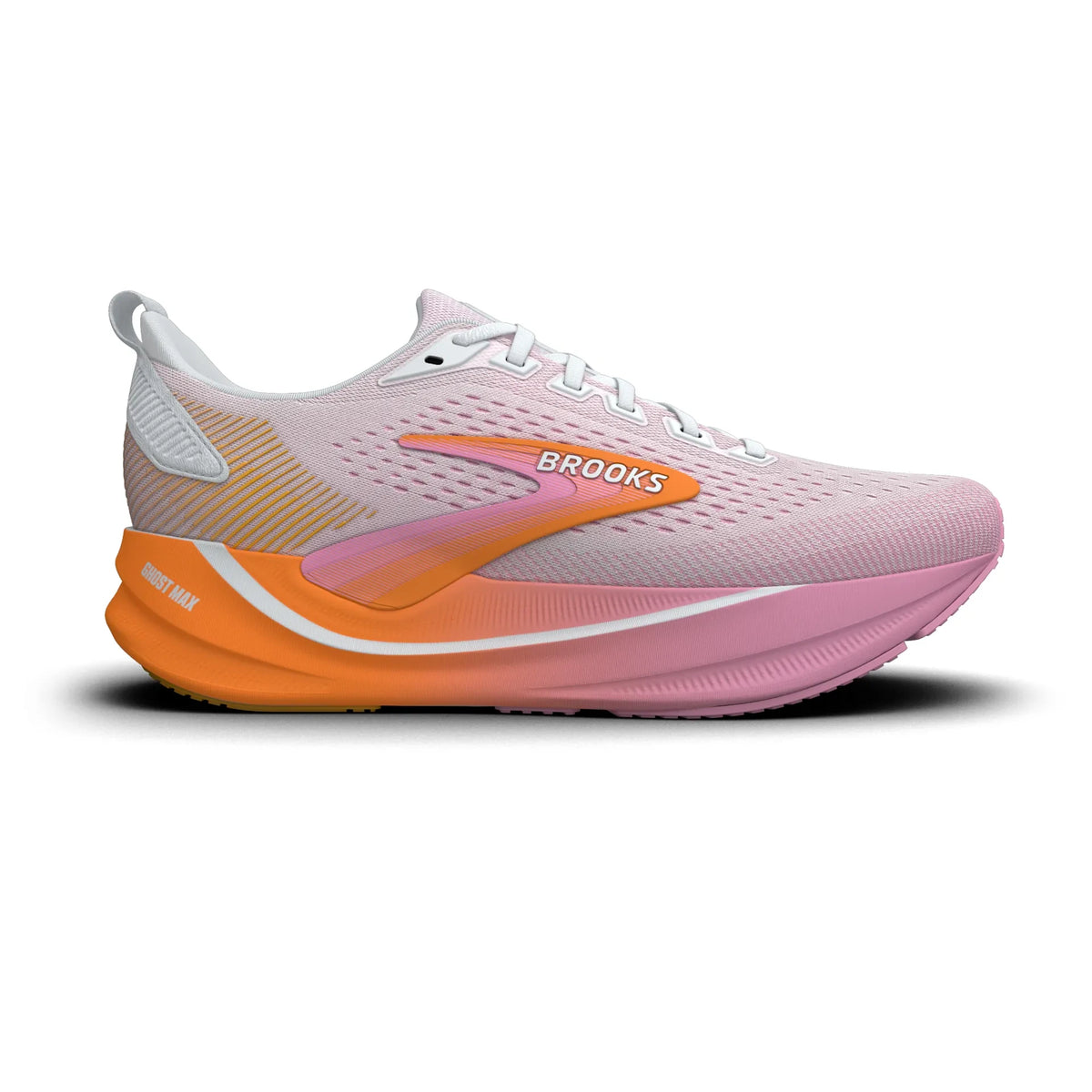 Brooks Ghost Max 4 W White/Pink/OrangePop