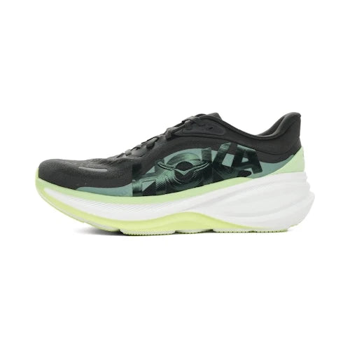 Hoka Clifton Pro M Carbon Black and Tart Apple