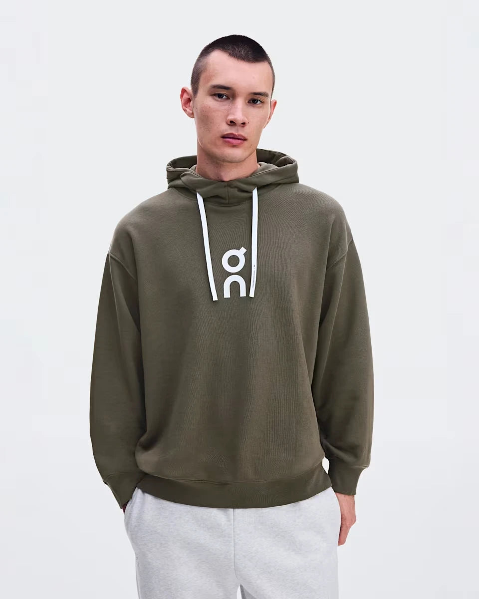 ON Running Club Hoodie M Bark
