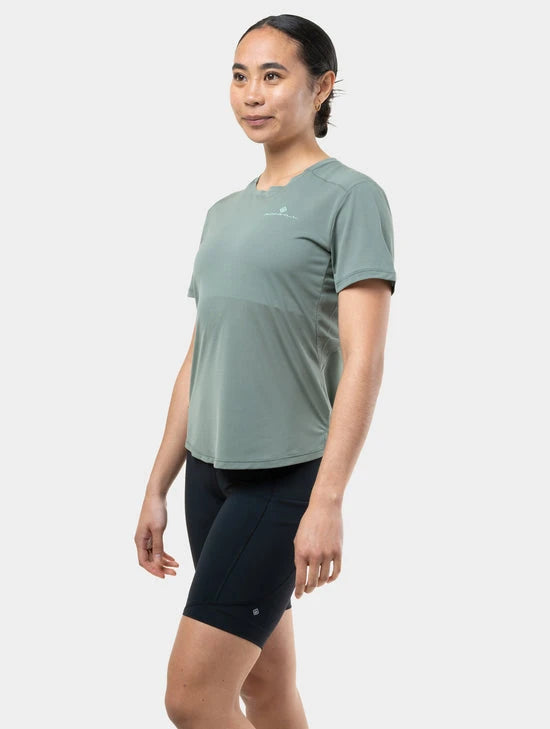 Ronhill Tech S/S Tee W Laurel/Seafoam