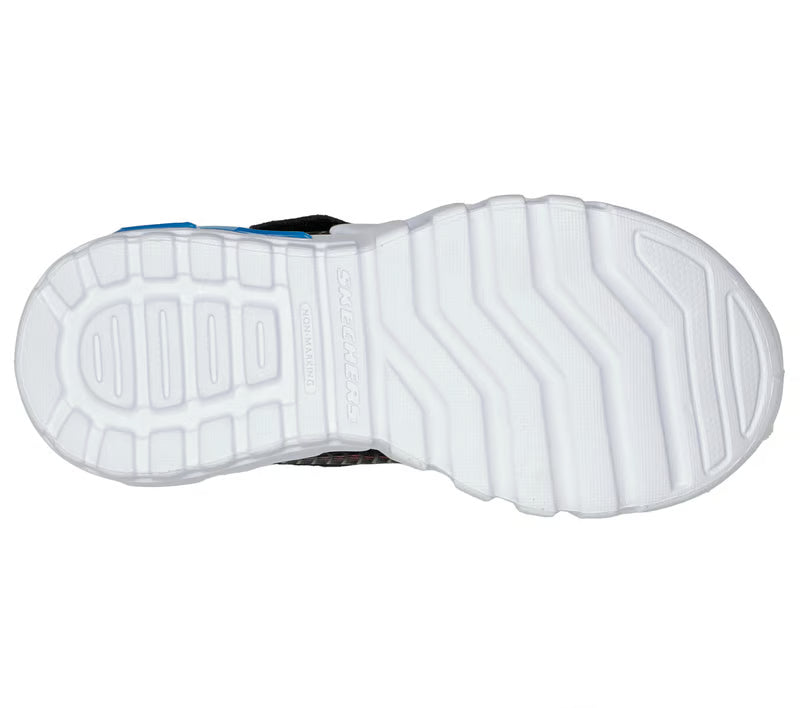 Skechers Flex-Glow Elite K Blk/Red/Blu