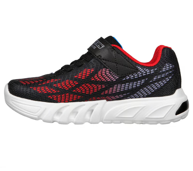 Skechers Flex-Glow Elite K Blk/Red/Blu