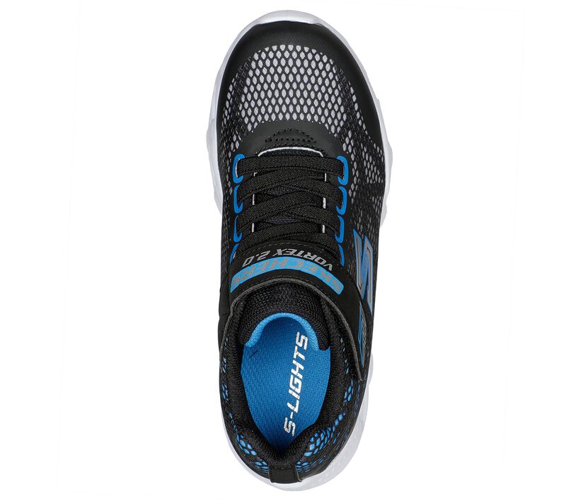 Skechers Vortex 2.0 Lights Kids Black/Blue