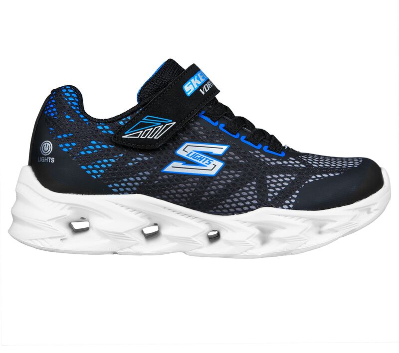 Skechers Vortex 2.0 Lights Kids Black/Blue