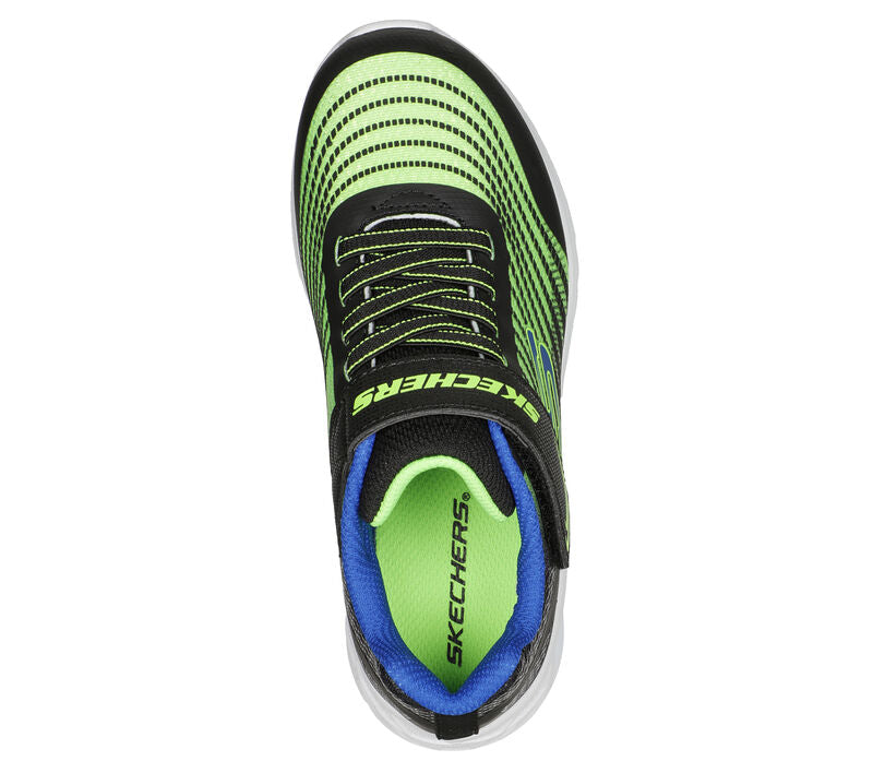 Skechers Microspec Max II Kids Blue/Lime