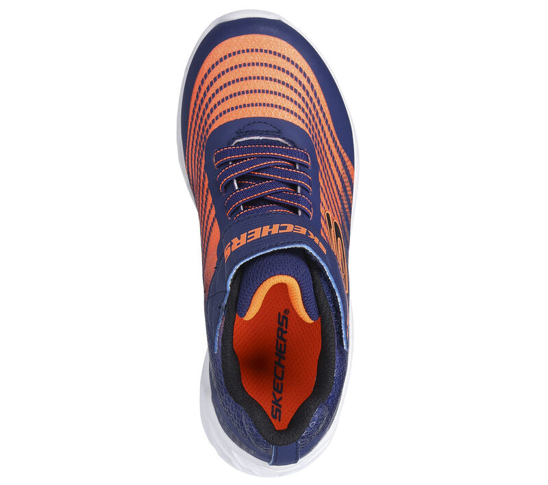 Skechers Microspec Max II Kids Blue/Orange