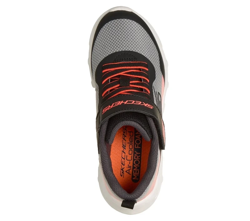 Skechers Skechers Girls Glide-Step Drift Sneaker Zorzox Black Orange