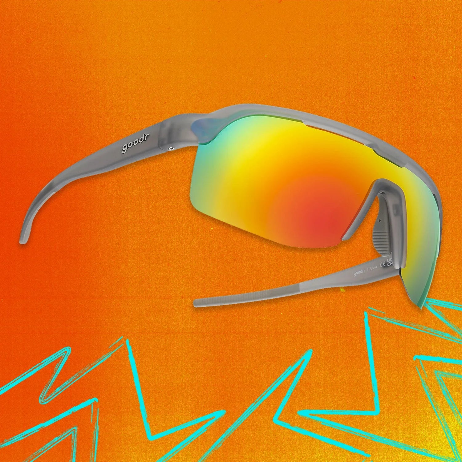 Goodr Bolt G Sunglasses Too Lit To Quit