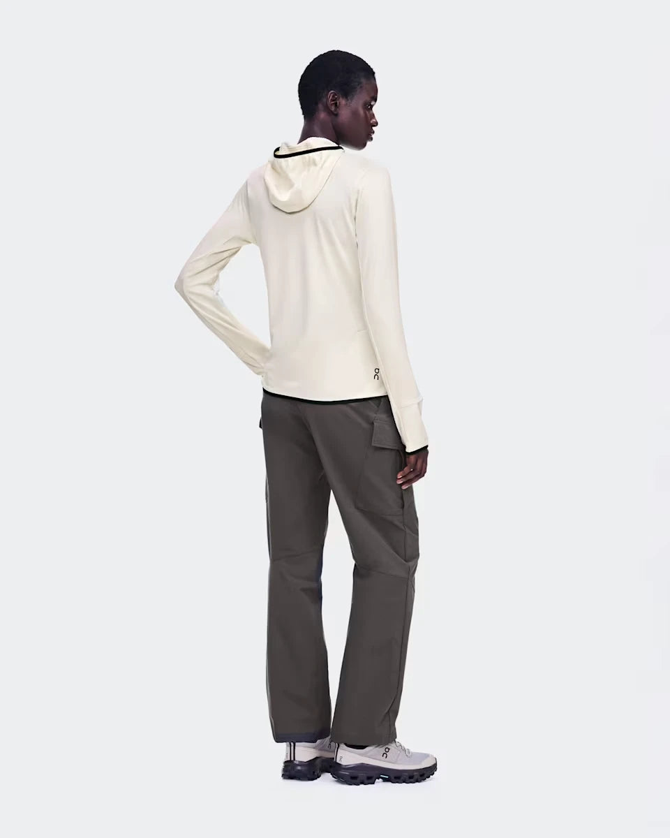 ON Running Climate Zip Hoodie W Hare