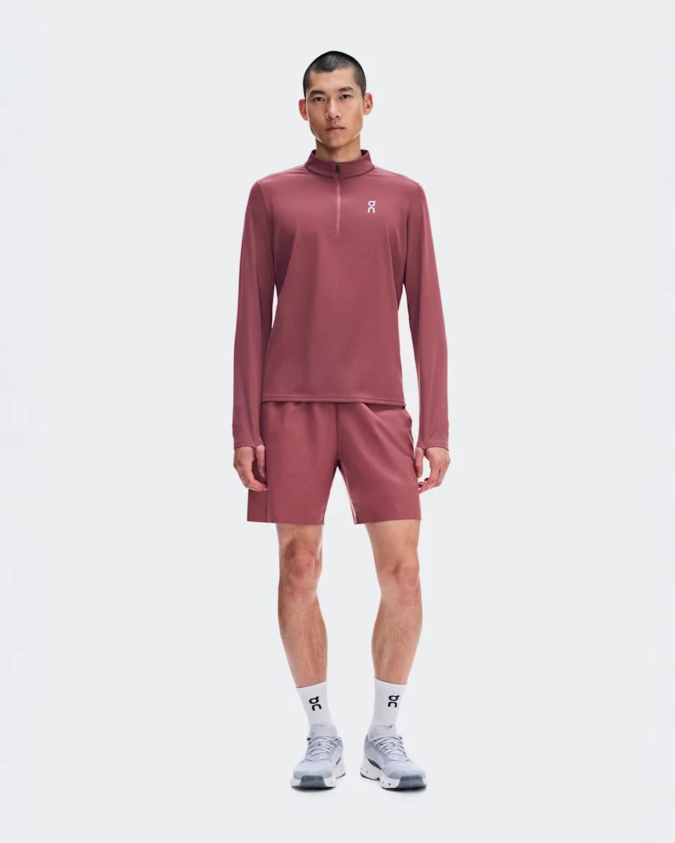 ON Core 1/4 Zip M Barberry