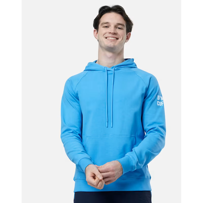 Gym + Coffee Chill Hoodie M Sky Blue