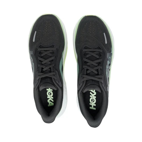 Hoka Clifton Pro M Carbon Black and Tart Apple