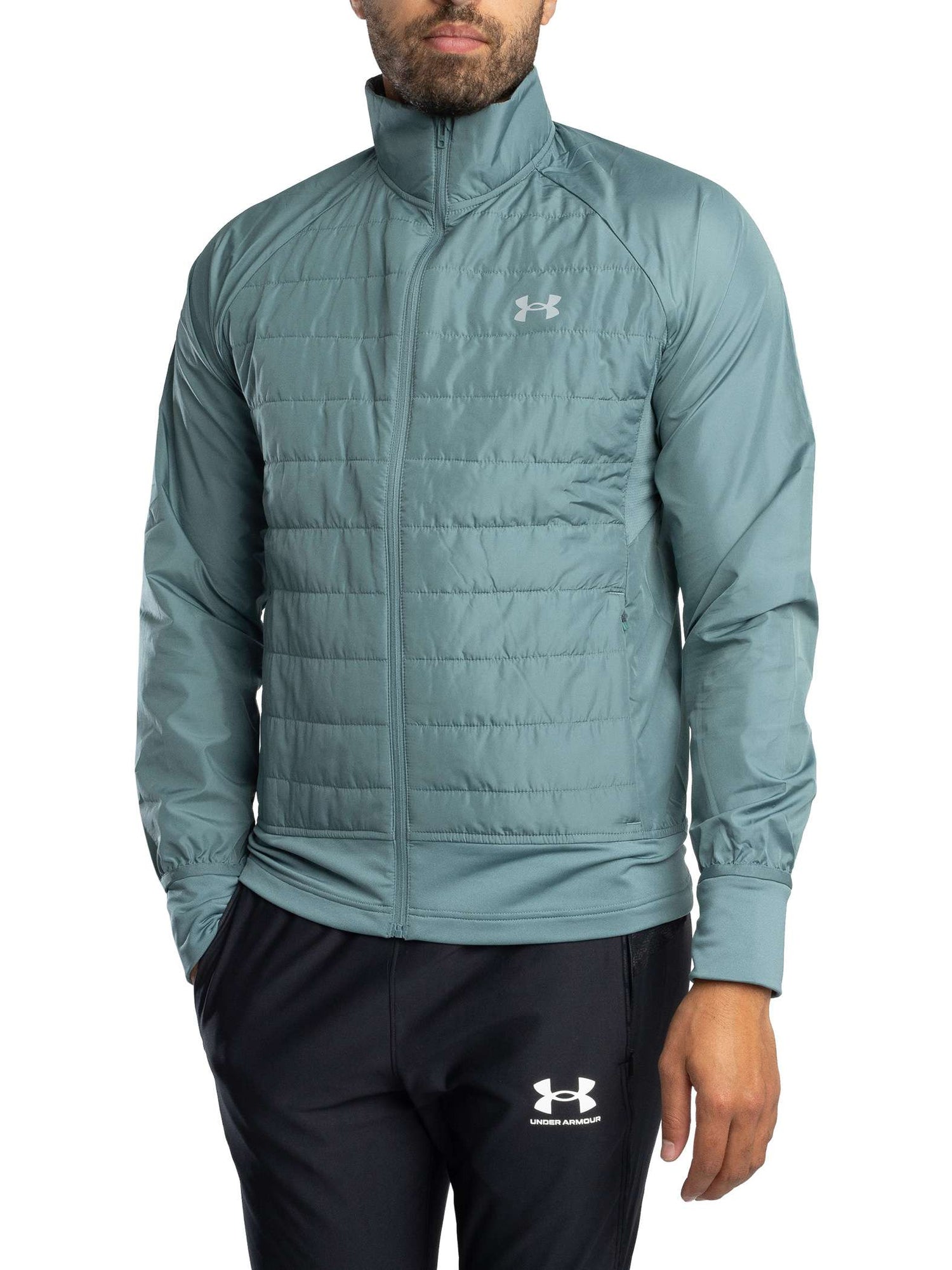 UA Launch Insulated Jacket M Blue