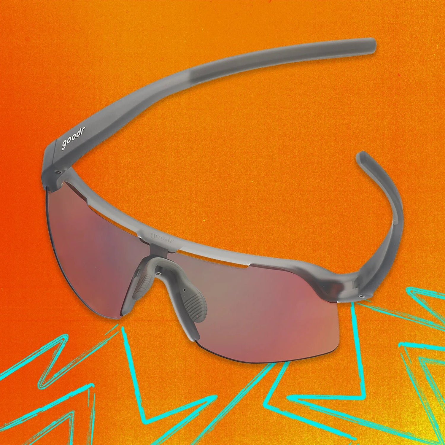 Goodr Bolt G Sunglasses Too Lit To Quit