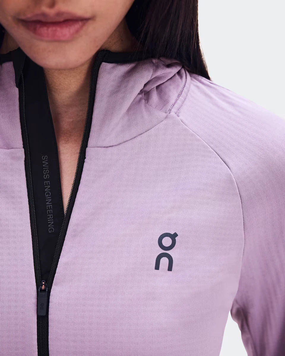 ON Running Climate Zip Hoodie W Mallow