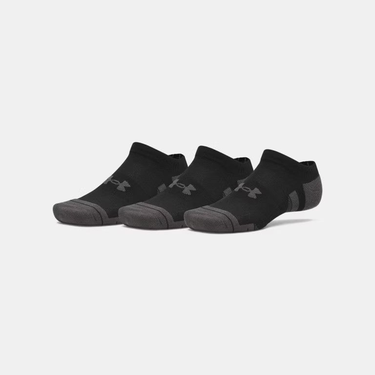 UA Performance Tech Unisex 3-Pack No Show Socks