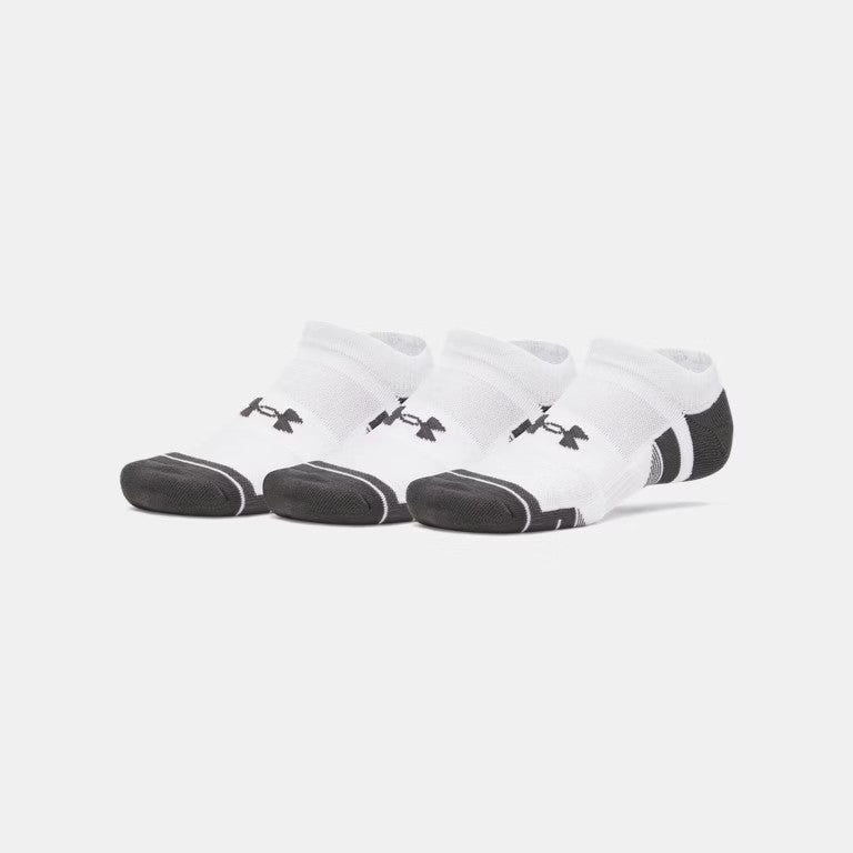 UA Performance Tech Unisex 3-Pack No Show Socks