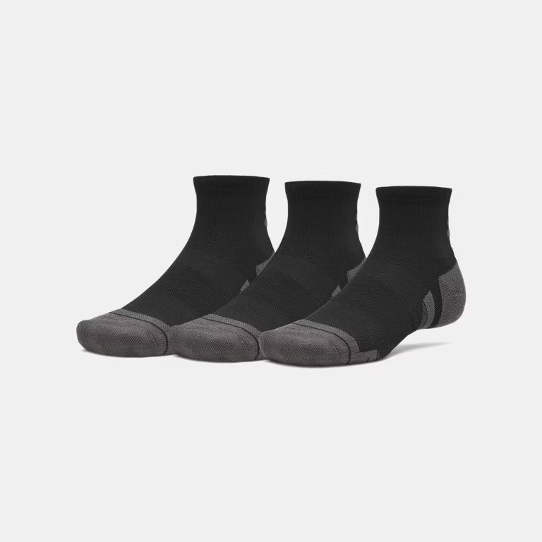UA Performance Tech Unisex 3-Pack Quarter Socks