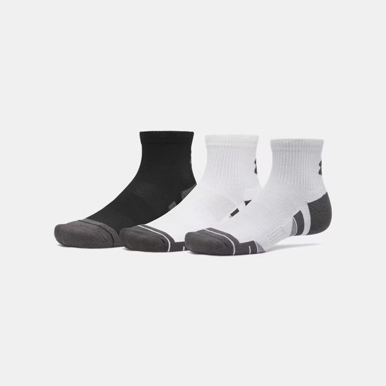 UA Performance Tech Unisex 3-Pack Quarter Socks