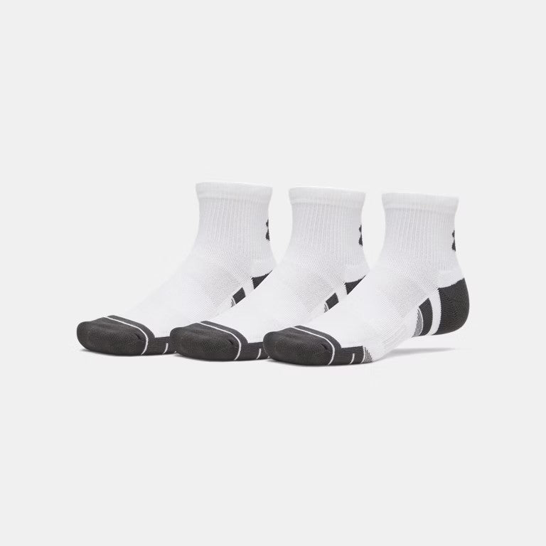 UA Performance Tech Unisex 3-Pack Quarter Socks